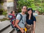 Farah, Travis and Sonya inside Tirta Empul Temple