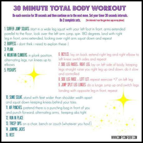 30 Minute Total Body Workout