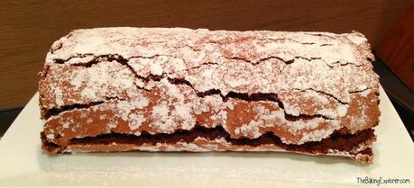 Chocolate Roulade with Baileys Cream