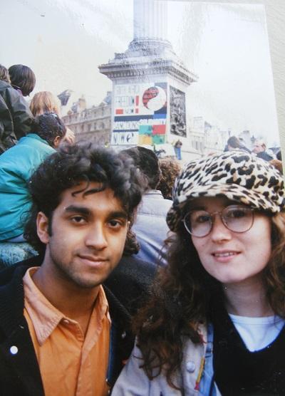 anti apartheid march Trafalgar Square London
