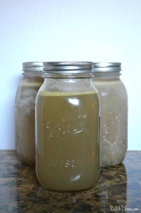 Homemade Chicken Stock | Delish D'Lites