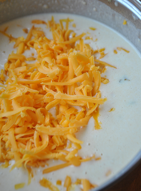 homemade beer cheese soup ingredients