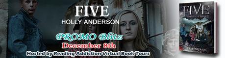 FIVE: Out of the Dark by Holli Anderson: Book Blitz with Excerpt
