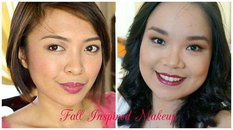 Fall Inspired Makeup - Genzel Kisses (c) - Collab with Charlene Tan  of Yellow Yum