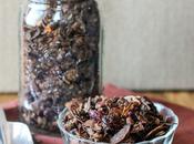 Chunky Chocolate Cranberry Pecan Granola (GF)