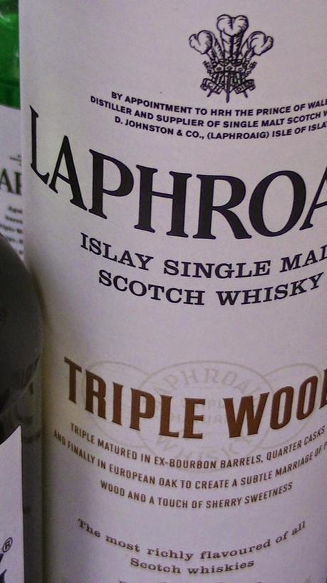 Laphroaig Quarter Cask and Triple Wood plus a Square Foot of Islay