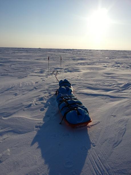 Antarctica 2014: Frédérick at the Pole of Inaccessibility?