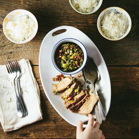 Steak with pomegranate and olive chimichurri Beef_with_pomegranate_olive_chimichurri_8