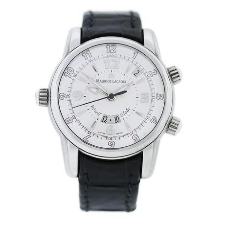 Maurice Lacroix MP6388 Reveil Globe Stainless Steel Gents Watch
