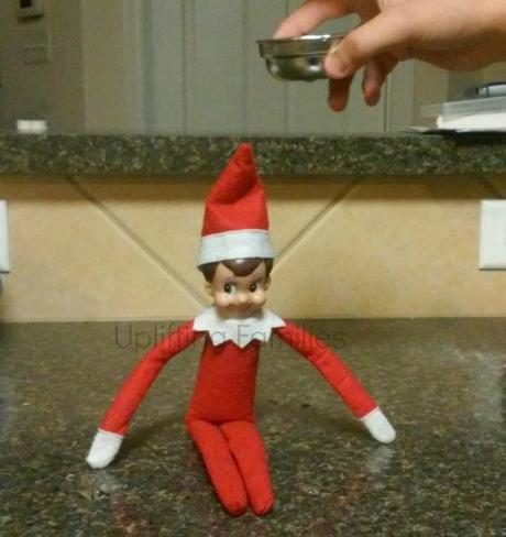 Rascal Elf on the Shelf Takes Ice Bucket Challenge