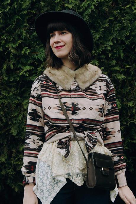 Don't Neglect Your Button Ups: New Ways to Wear Your Collared Shirts fur-and-lace-vintage-outfits