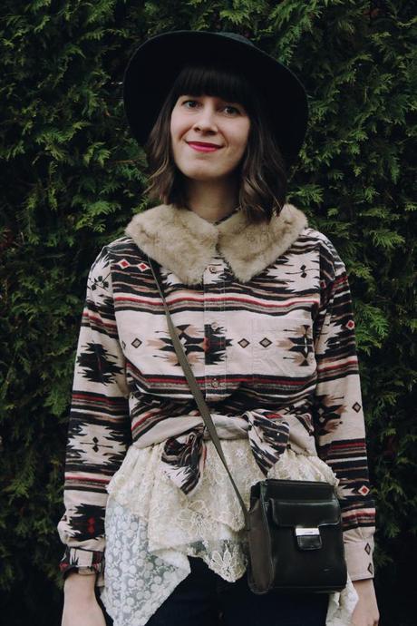 Don't Neglect Your Button Ups: New Ways to Wear Your Collared Shirts how-to-wear-lace-this-winter