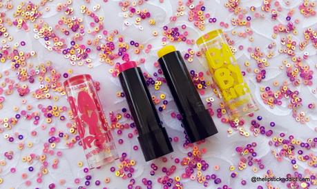 Maybelline Electro Pop Baby Lips in Fierce N Tangy and Pink Shock Swatches and Review