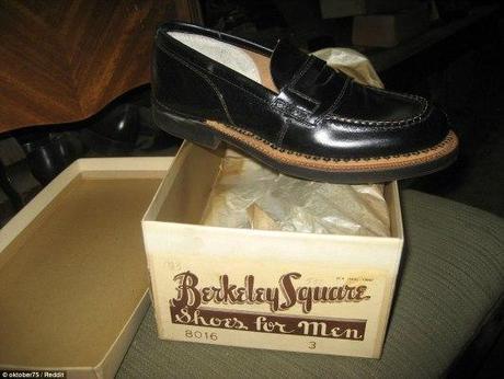 mens vintage loafers