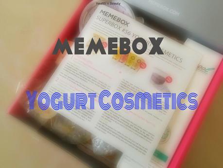 Memebox Yogurt Cosmetics Superbox - Unboxing