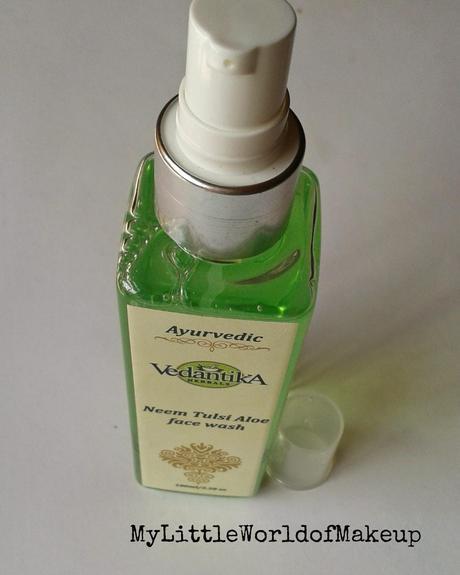 Vedantika Herbals Neem Tulsi Aloe Face Wash Review