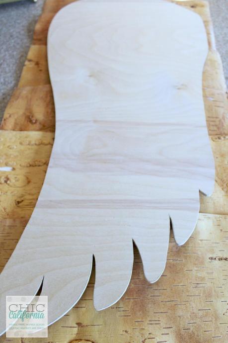 Angel Wing from Plywood