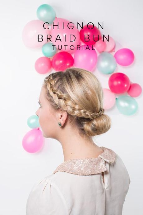 Holiday hair do Part 2: Chignon braid bun