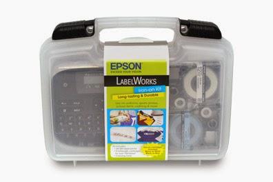 Product Review and Gift Idea: Epson LabelWorks Iron-on Kit