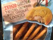 Tesco Melting Snowman White Chocolate Cookies