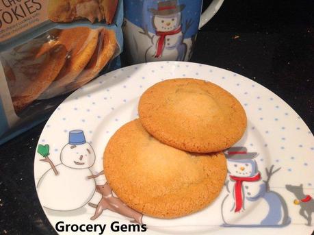 Tesco Melting Snowman White Chocolate Cookies