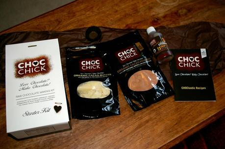 Making raw chocolate