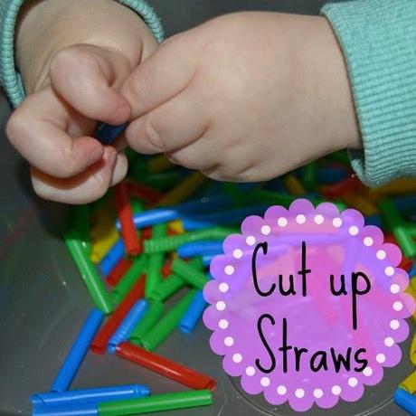 Day 43: Cut up straws