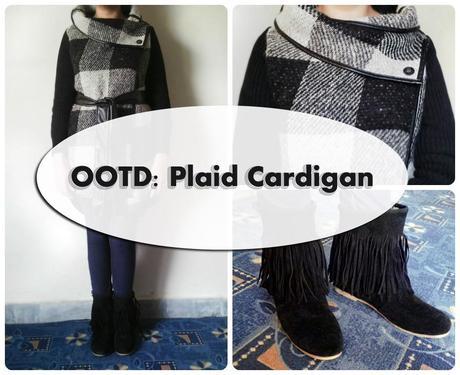 OOTD: Plaid Cardigan OOTD: Plaid Cardigan