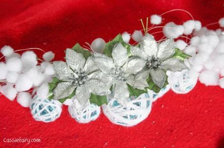 DIY christmas decoration mantlepiece garland ideas-8