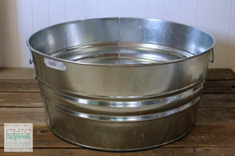 C&B Inspired Galvanized Christmas Tree Skirt