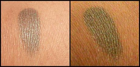 Oriflame The ONE Colour Impact Cream Eye Shadow( Shade -Olive Green): Review, Swatch