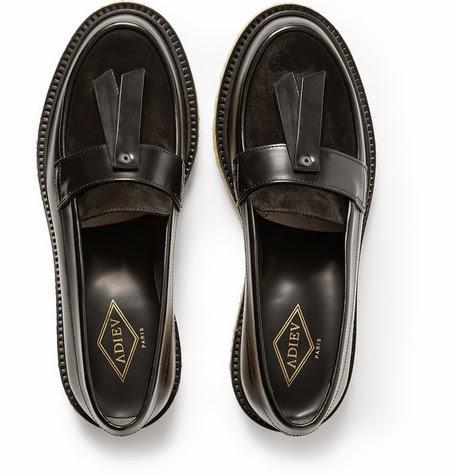 Seasonal Bonjour:   Adieu Type 32 Crepe Sole Leather Loafers