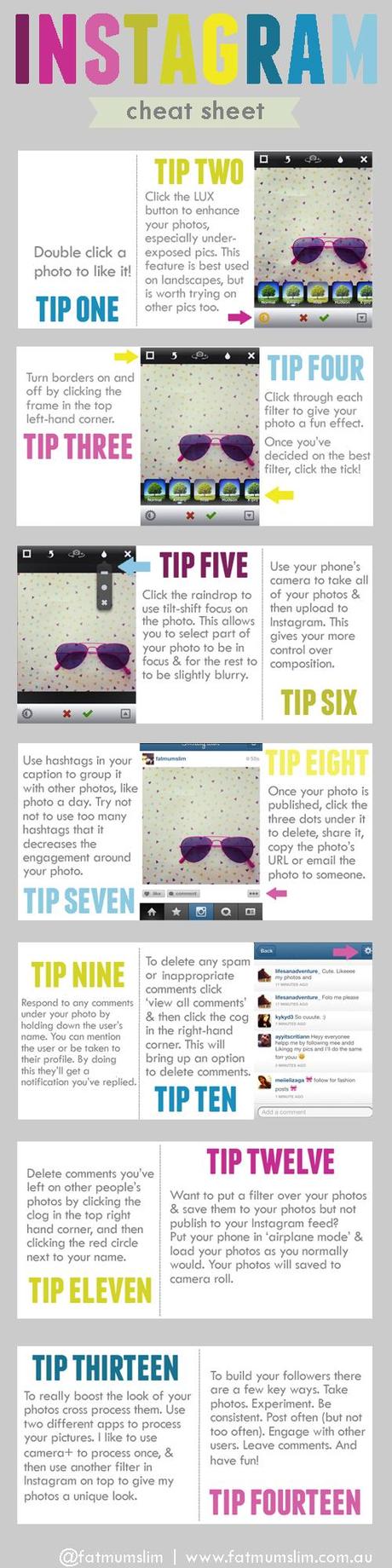 Instagram Tips and Tricks – Editing & Sharing