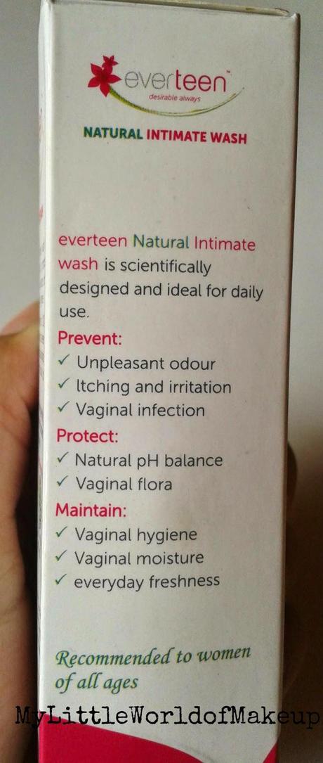 Everteen Natural Intimate Wash Review