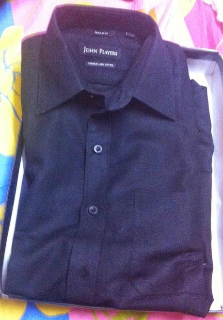 Formal black shirt from Jabong