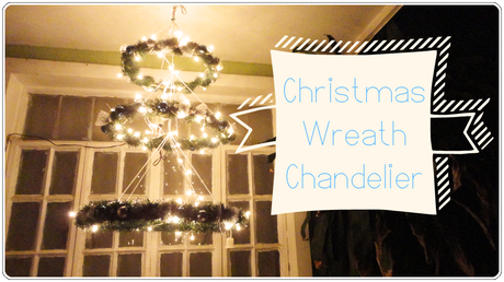 Christmas Wreath Chandelier