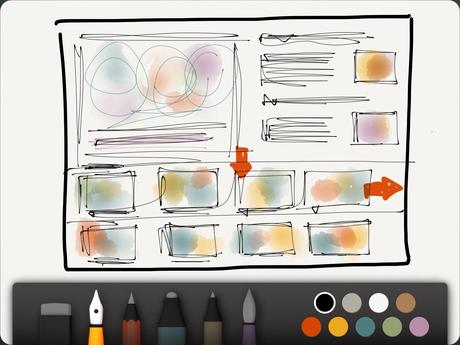 Sketching: whether hand drawn or electronic, always start with a sketch