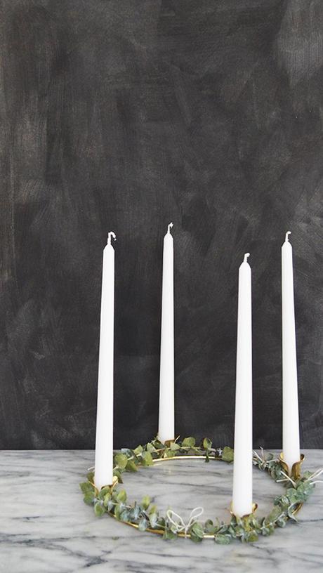 diy advent wreath