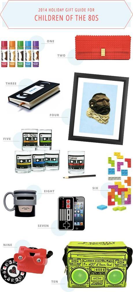 gift guide for children of the 80s