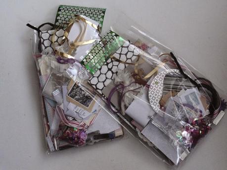 In The News - Paper and Embellishment Kit - My Color is Beautiful Art, Gifts, Fairs and Birthdays!