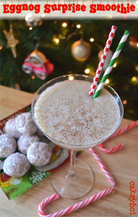 Eggnog Surprise Smoothie