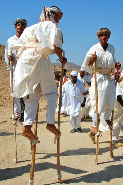 Egyptian tribes on poles - © Giulia Cimarosti 