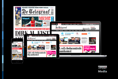 De Telegraaf: two months after launch of tabloid format