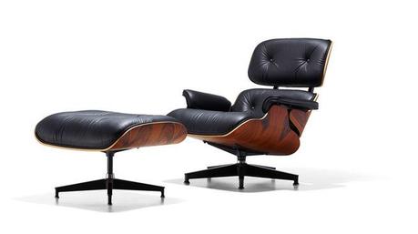 Eames lounge chair and ottoman by Herman Miller