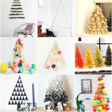 Ideas For DIY Christmas Tree Compiled by TheFridayRejoicer
