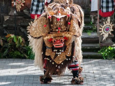 Barong, a mythical lion-like creature