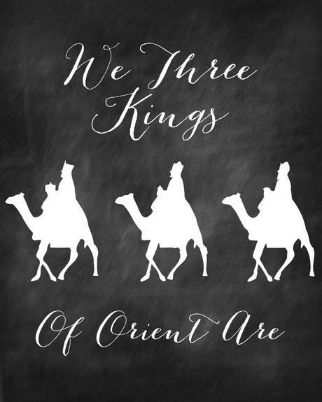 Free Chalkboard Printables for Christmas