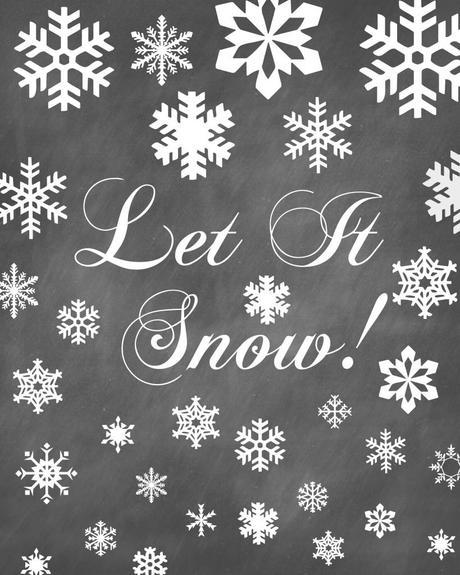 Free Chalkboard Printable