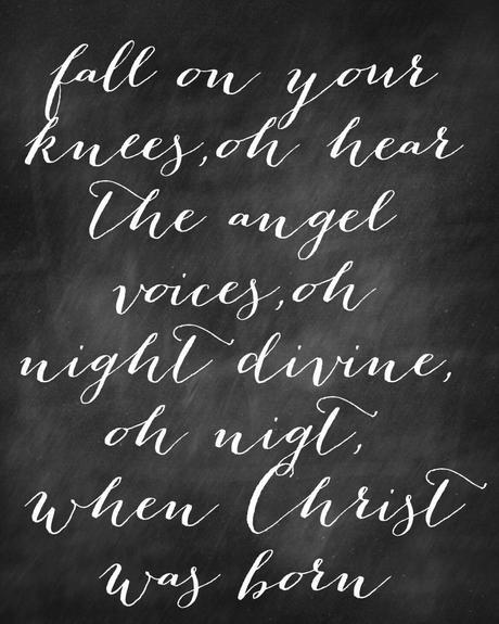 Free Chalkboard Printable