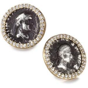coomi-antiquity-20k-coin-stud-earrings